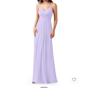 Azazie Aubrielle Bridesmaid Dress in Lilac